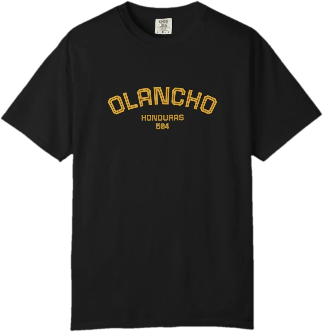 Frente de la camiseta Olancho
